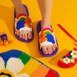 Bathroom Slippers - Cloud Bear (Size : 265mm)