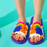 Bathroom Slippers - Cloud Bear (Size : 265mm)