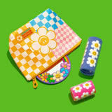 Pattern Pouch - Pastel Patchwork