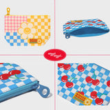 Pattern Pouch - Pastel Patchwork