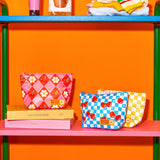 Pattern Pouch - Smile Argyle