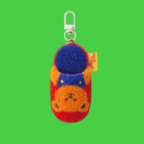 Mini Slipper Keyring - Twin Bear