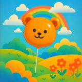 Stick Balloon - Wiggle Bear