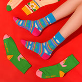 Pattern Socks - Kitten