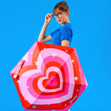 Lightweight Sun & Rain Umbrella - Wiggle Heart