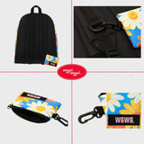 Pattern Backpack (L) - Hawaiian Flower