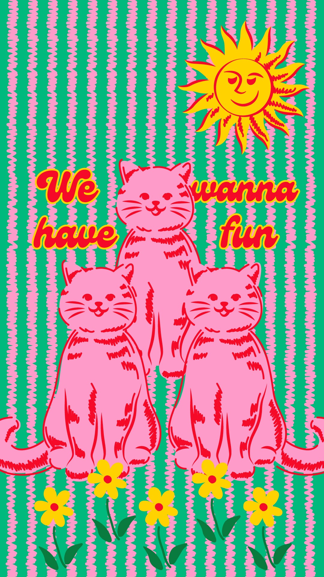 Sunny Funny Cats