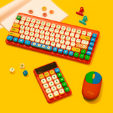 ABKO X wiggle wiggle - Wireless Keyboard & Mouse SET