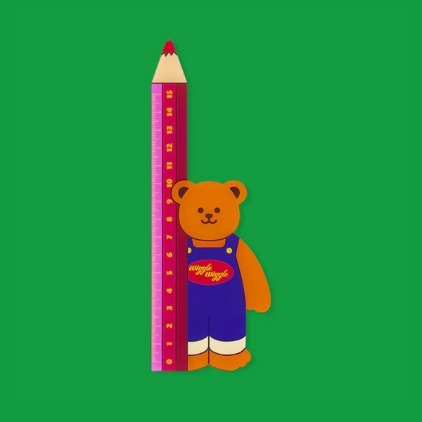 Acrylic Ruler - Wiggle Bear