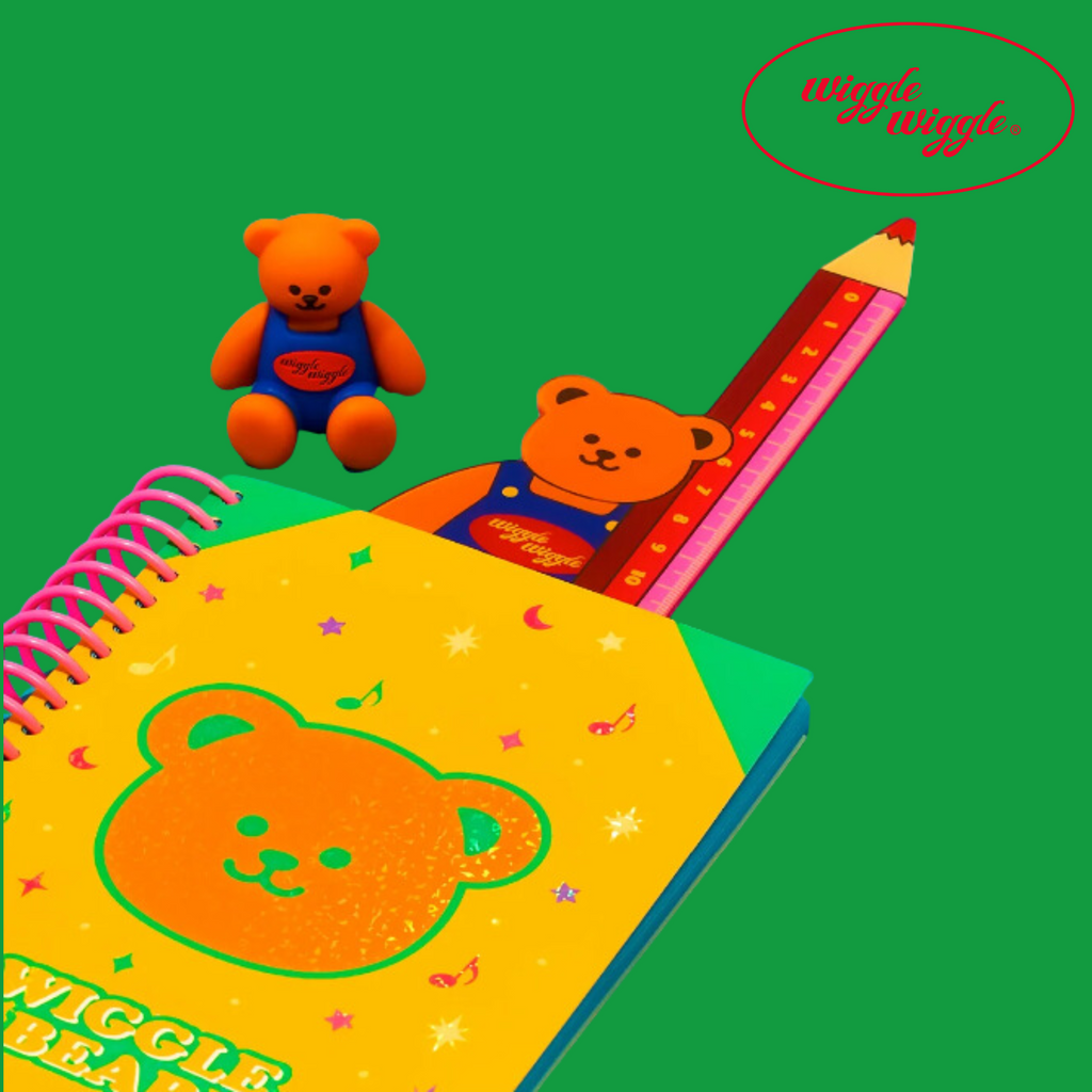 Acrylic Ruler - Wiggle Bear – Wiggle Wiggle Indonesia