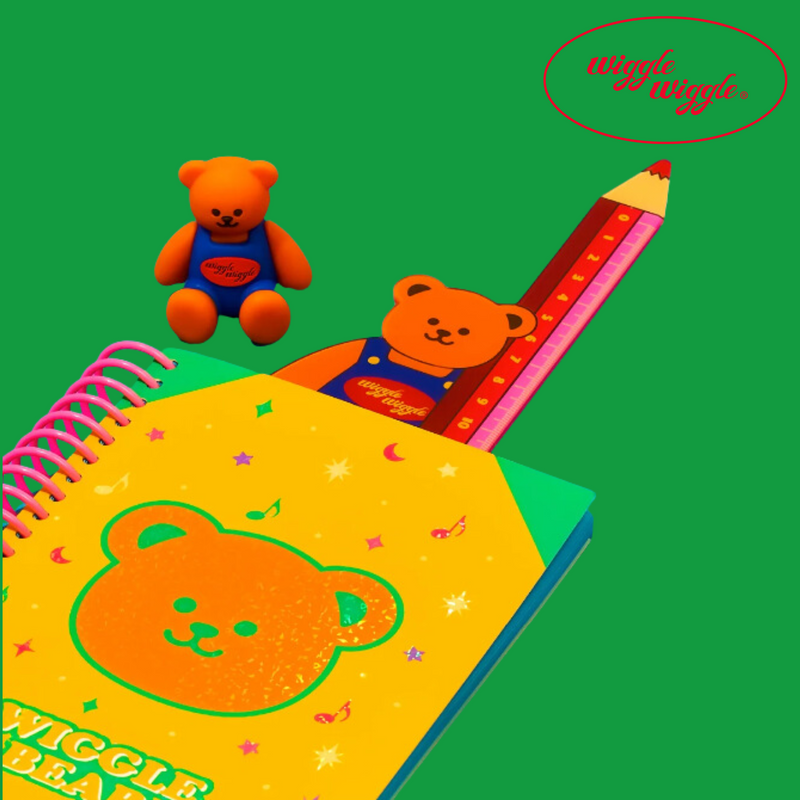 Acrylic Ruler - Wiggle Bear