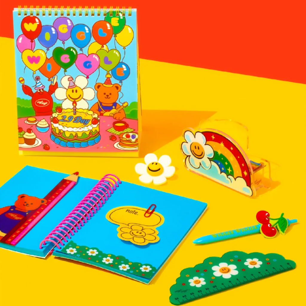 Acrylic Ruler - Wiggle Bear – Wiggle Wiggle Indonesia