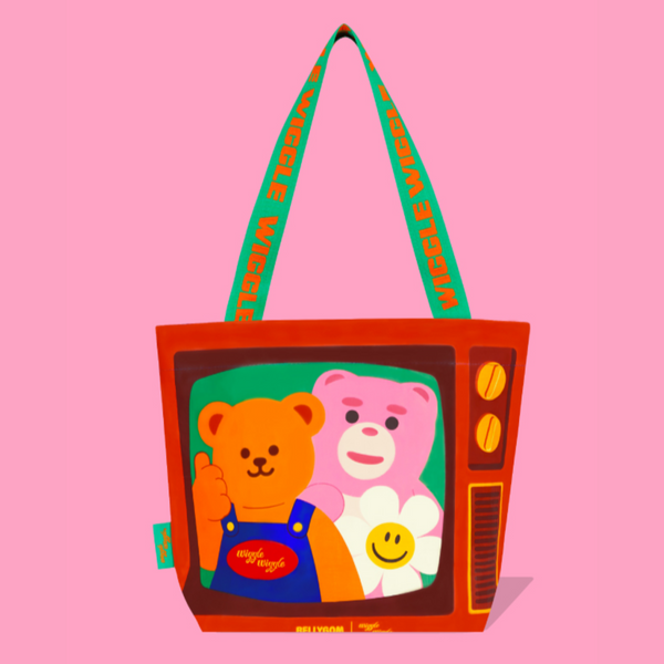 [Bellygom X wiggle wiggle] Reusable Shopper Bag (S)