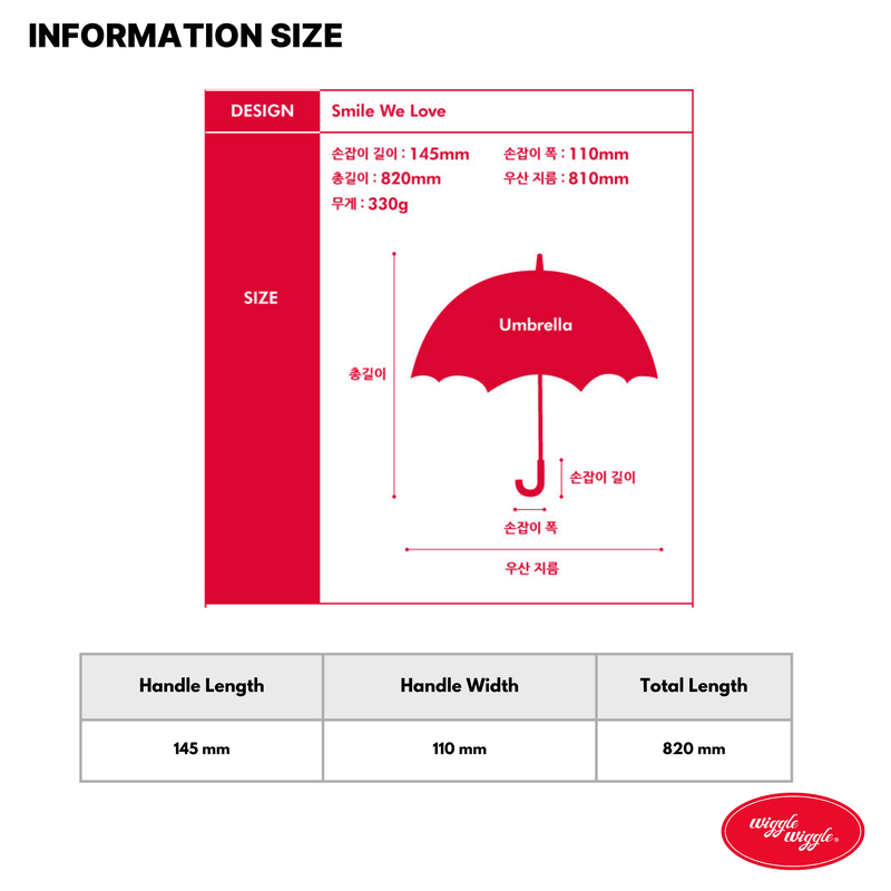 Bubble Umbrella -  Smile We Love