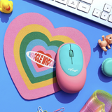 Heart Pad - Wiggle Heart (Mint&Pink)