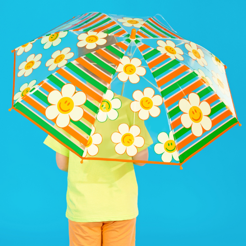 Kids Umbrella - Smile Stripe