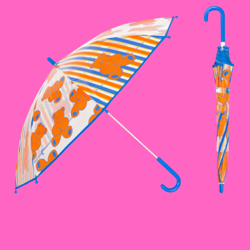 Kids Umbrella -Wiggle Bear Stripe