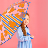 Kids Umbrella -Wiggle Bear Stripe