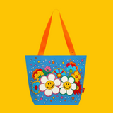 Reusable Shopper Bag - Popping Land (S)