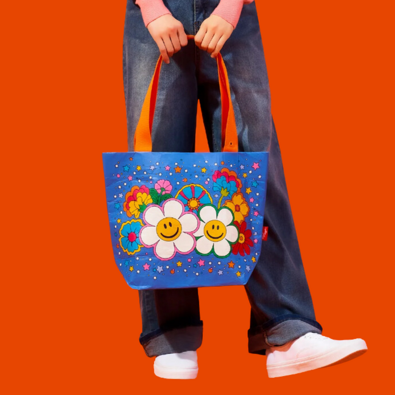 Reusable Shopper Bag - Popping Land (S)