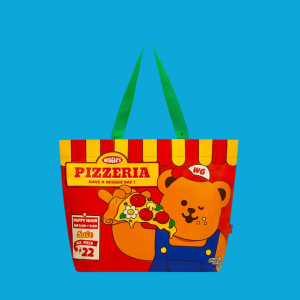 Reusable Shopper Bag - Pizza Time (M)