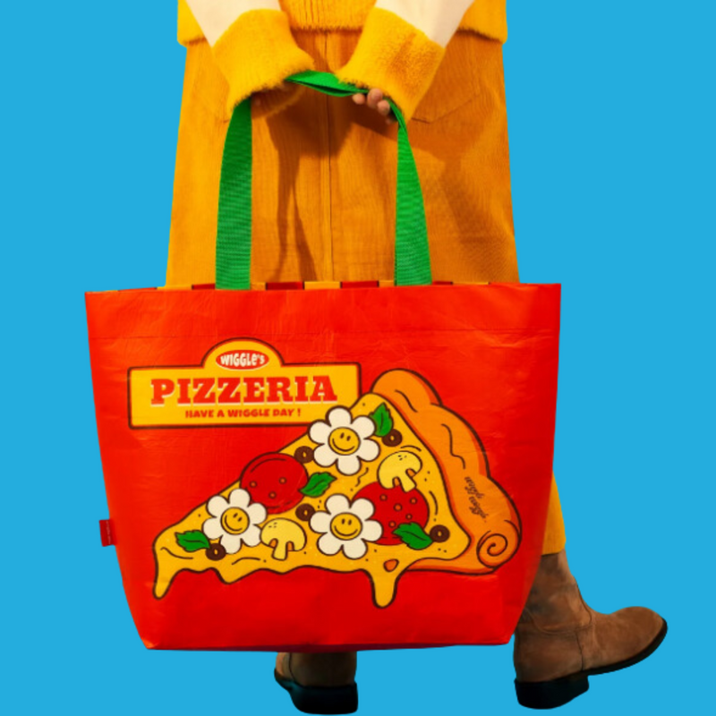 Reusable Shopper Bag - Pizza Time (M)