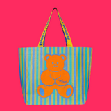 Reusable Shopper Bag (M) - Teddy Bear