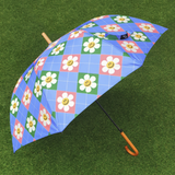 Wood Umbrella - Smile_Argyle (SS)