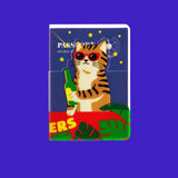 Pocket Passport Case - Drunken Cat