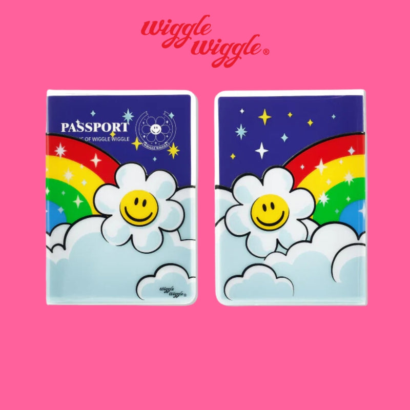 Pocket Passport Case - Smile Rainbow