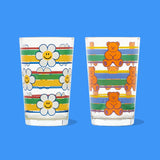 Beer Glass 2P Set - Retro Edition