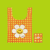 Picnic Bag - Retro Checkered Smile