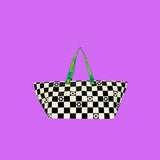 Tarpaulin Bag (L) - Checkerboard