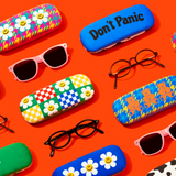 Glasses Case - Smile CheckerBoard