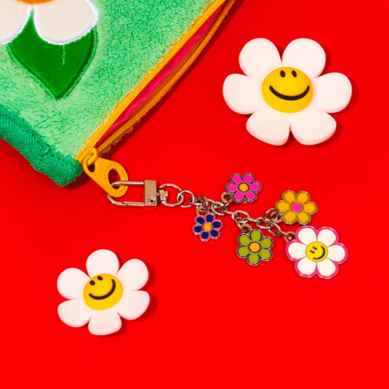 Metal Charm Keyring - Find Your Flower