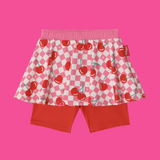 Childy X wigglewiggle Water Skirt Leggings - Red(120)