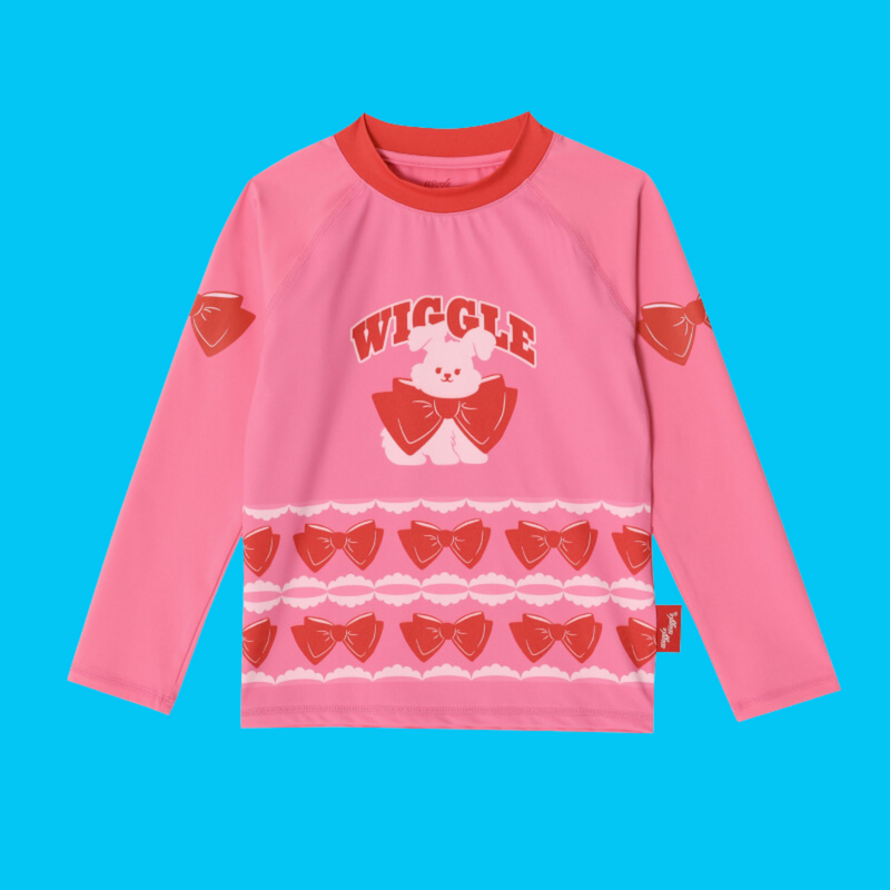 Childy X wigglewiggle Water Long Sleeved Top - Pink(100)