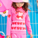 Childy X wigglewiggle Water Long Sleeved Top - Pink(100)