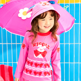 Childy X wigglewiggle Water Long Sleeved Top - Pink(100)