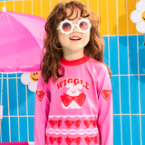 Childy X wigglewiggle Water Long Sleeved Top - Pink(100)