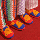 Terry Home Slipper - Twin Bears