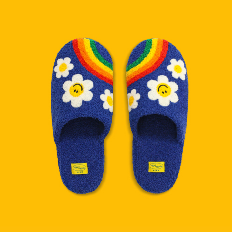 Terry Home Slipper - Rainbow