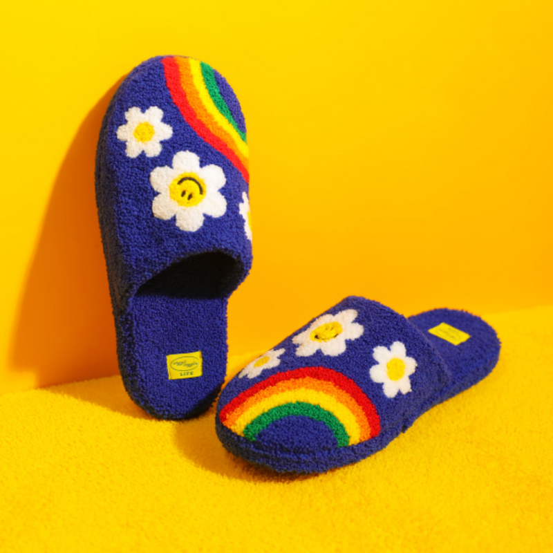 Terry Home Slipper - Rainbow