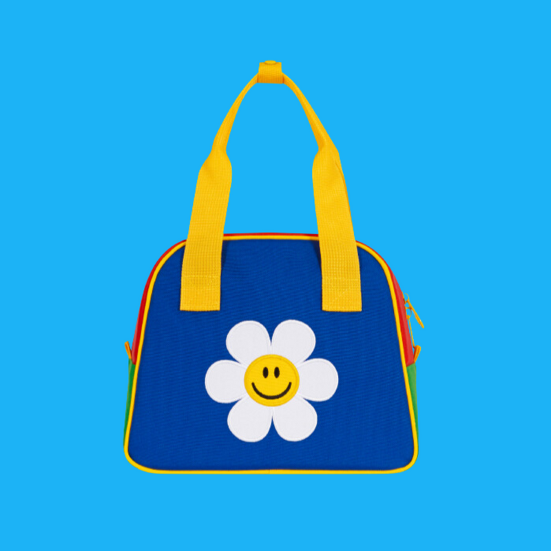 Color Block Cooler Bag - Smile We Love