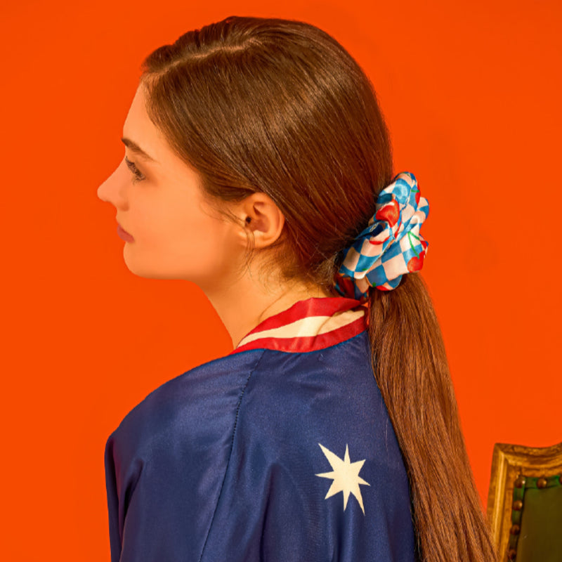 Big Size Scrunchie - Cherry