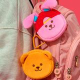 Coin Pouch Keyring - Wiggle Bear