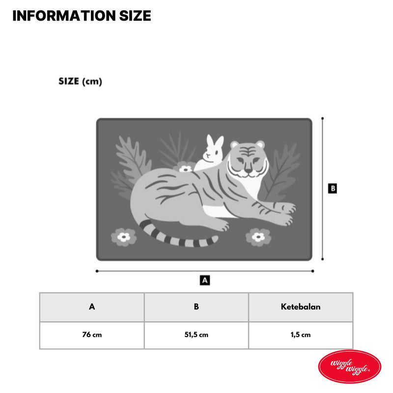 Floor Mat - Tiger