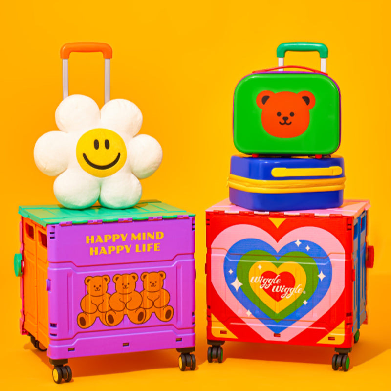 Folding Cart - Happy Mind