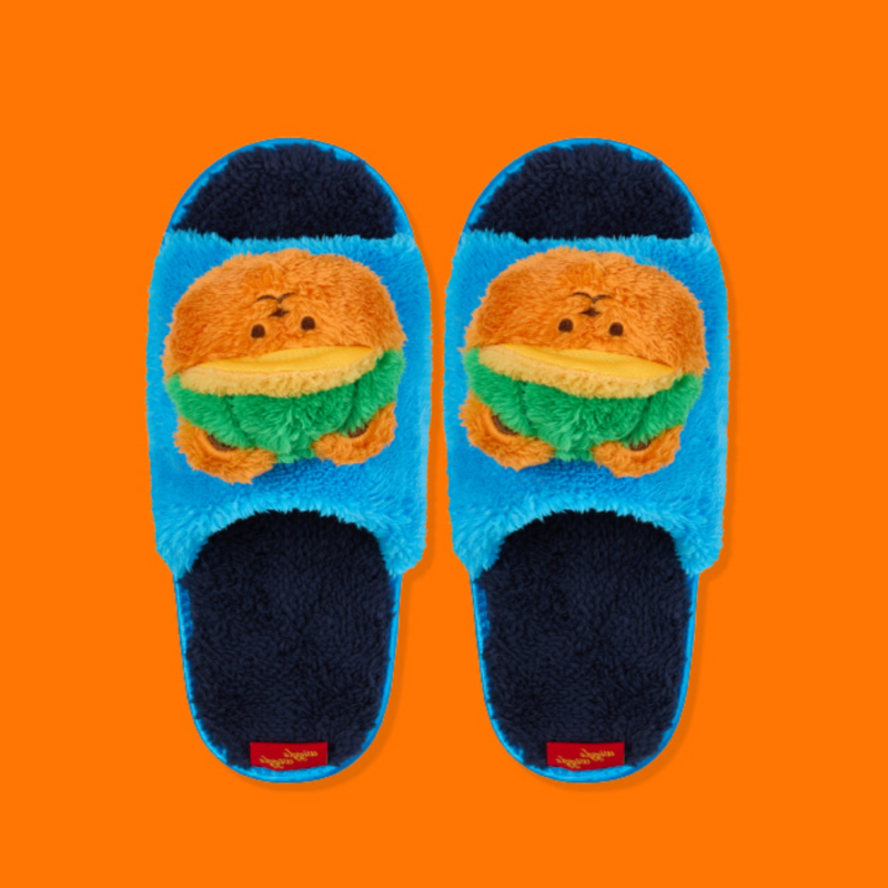 【Wiggle Wiggle】Washable  Slipper Wiggle Wiggle - Calming Turtle Washable Home Slippers – Harumio