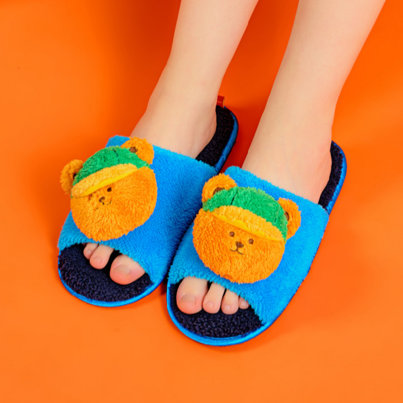 Washable Home Slipper - Wiggle Bear